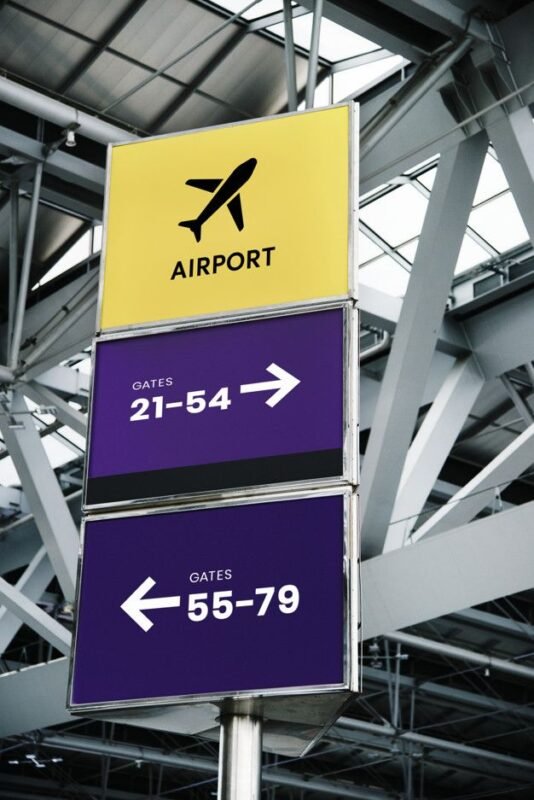 Wayfinding signage